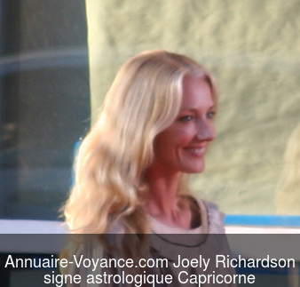 Joely Richardson Capricorne