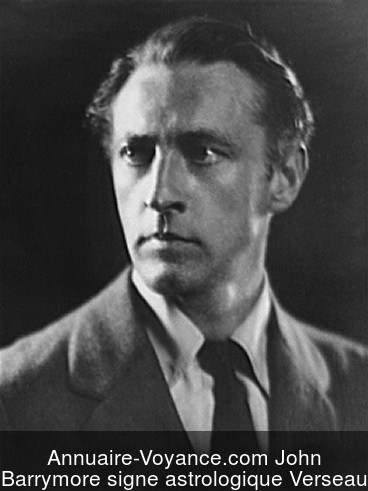 John Barrymore Verseau