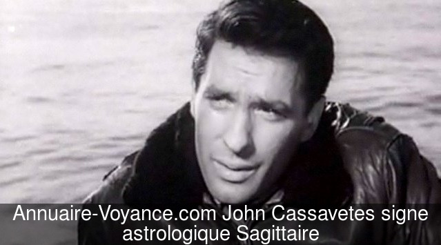 John Cassavetes Sagittaire