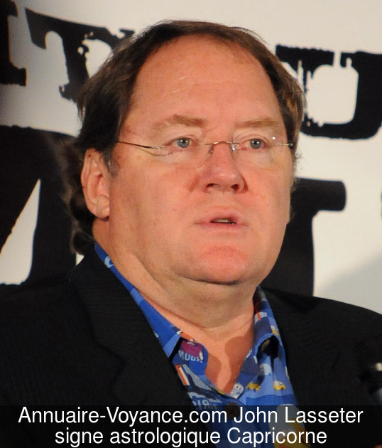 John Lasseter Capricorne