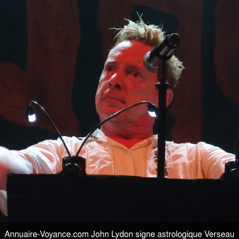 John Lydon Verseau