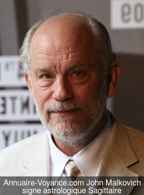 John Malkovich Sagittaire