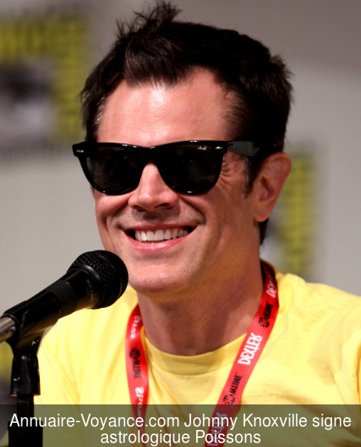 Johnny Knoxville Poissons