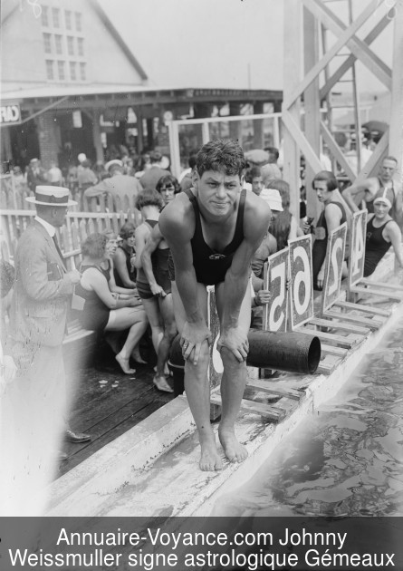 Johnny Weissmuller Gémeaux