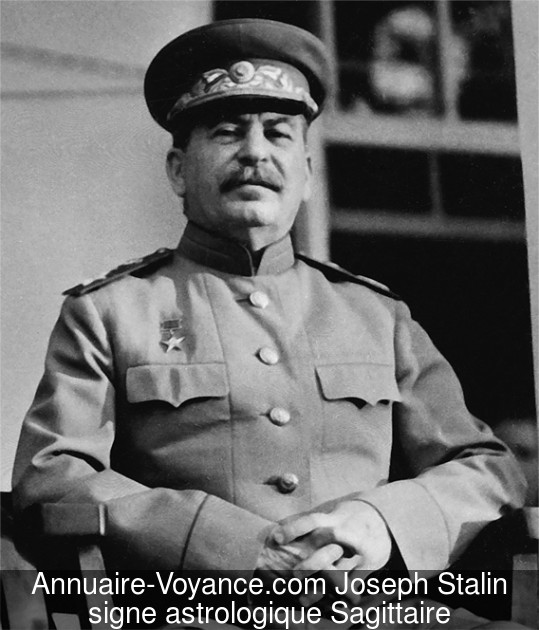 Joseph Stalin Sagittaire