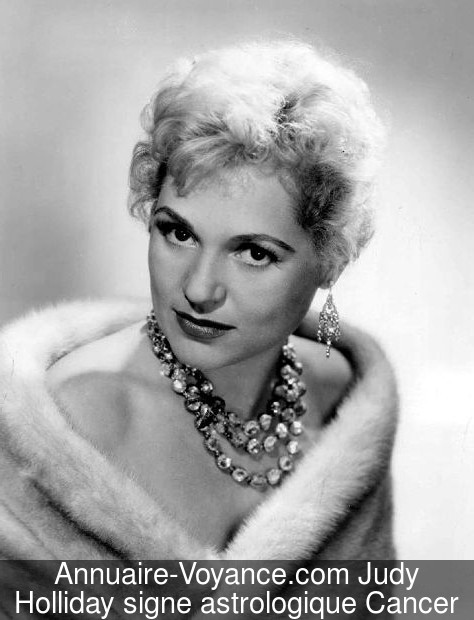 Judy Holliday Cancer