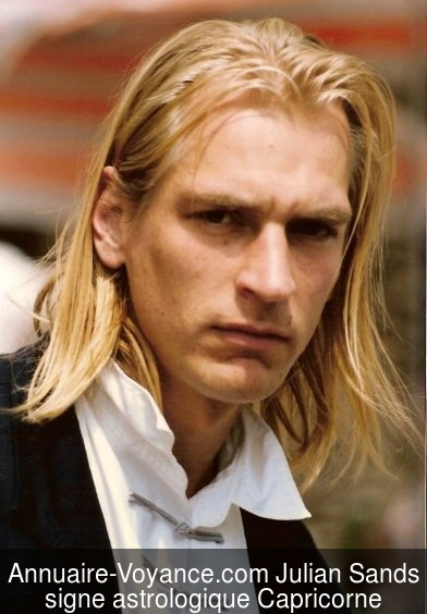 Julian Sands Capricorne