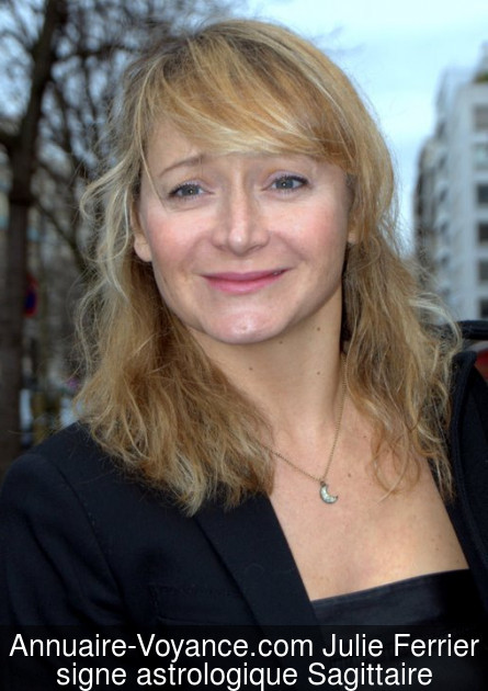 Julie Ferrier Sagittaire
