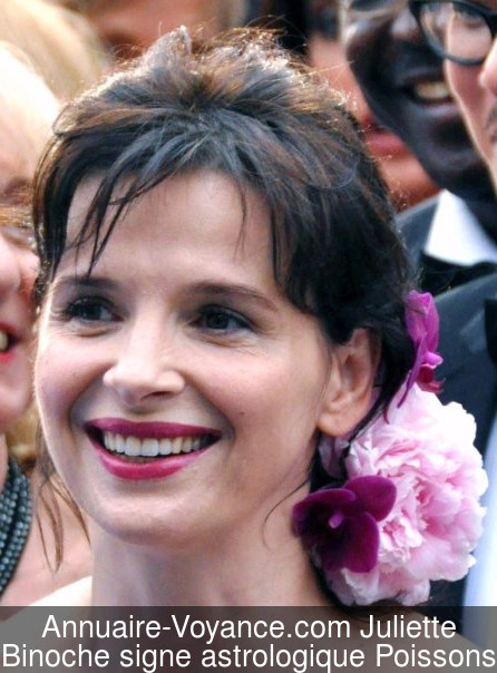 Juliette Binoche Poissons