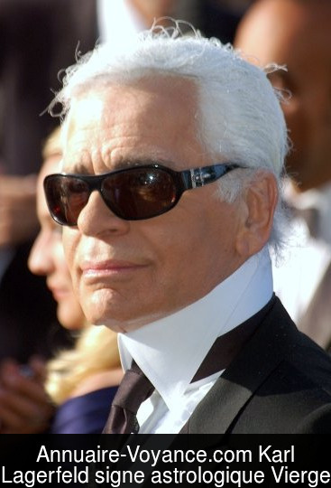 Karl Lagerfeld Vierge