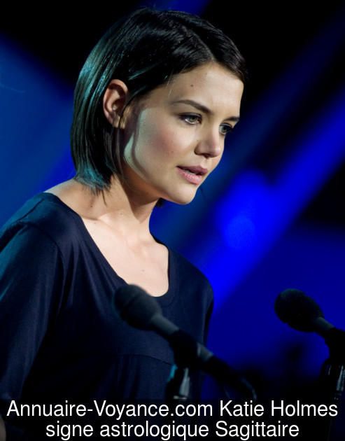 Katie Holmes Sagittaire