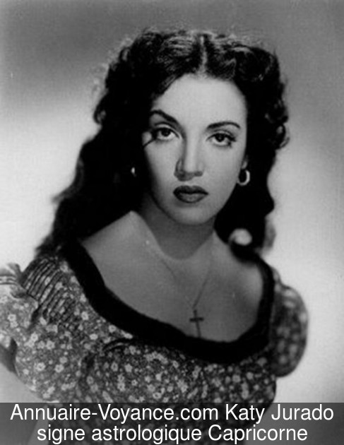 Katy Jurado Capricorne