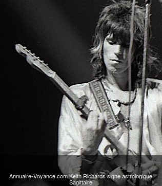 Keith Richards Sagittaire