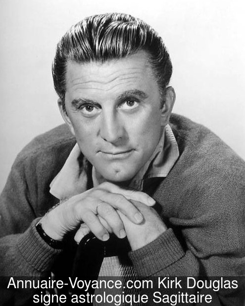 Kirk Douglas Sagittaire