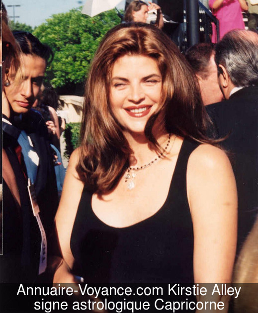 Kirstie Alley Capricorne