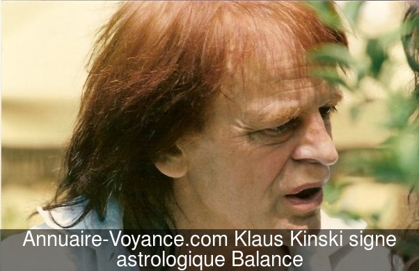 Klaus Kinski Balance