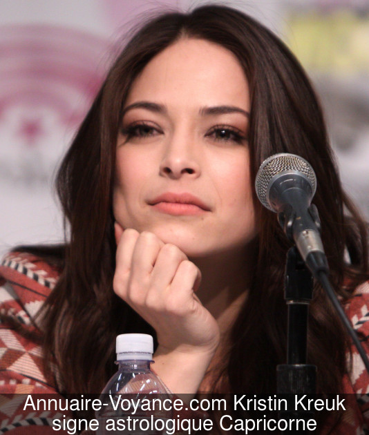 Kristin Kreuk Capricorne