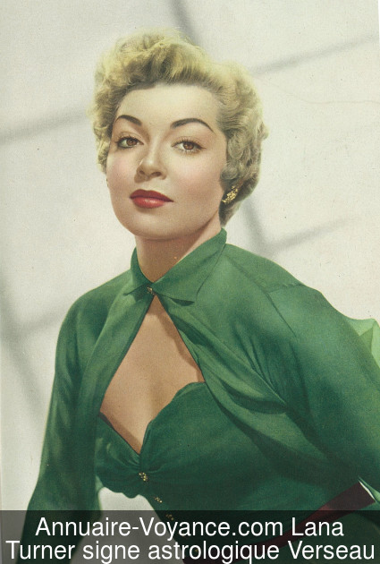 Lana Turner Verseau