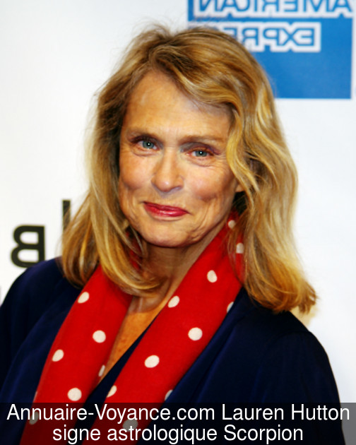 Lauren Hutton Scorpion