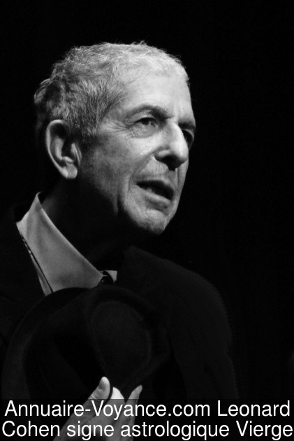 Leonard Cohen Vierge