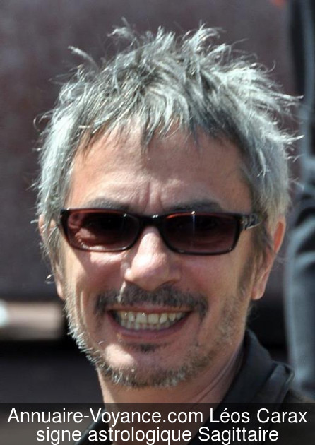 Léos Carax Sagittaire