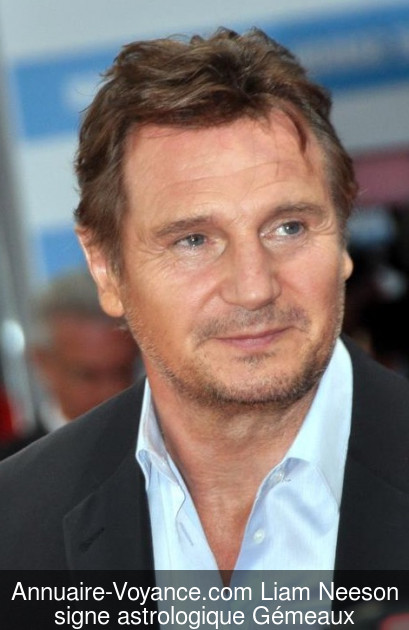 Liam Neeson Gémeaux