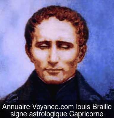 louis Braille Capricorne