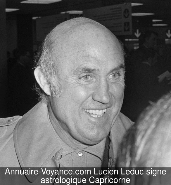Lucien Leduc Capricorne