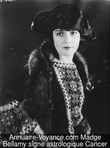 Madge Bellamy Cancer