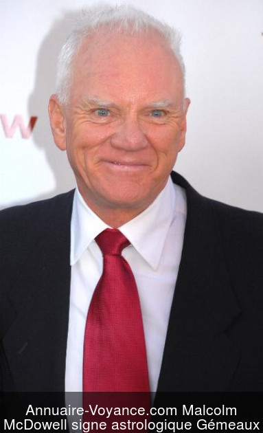 Malcolm McDowell Gémeaux