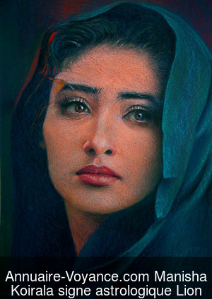 Manisha Koirala Lion