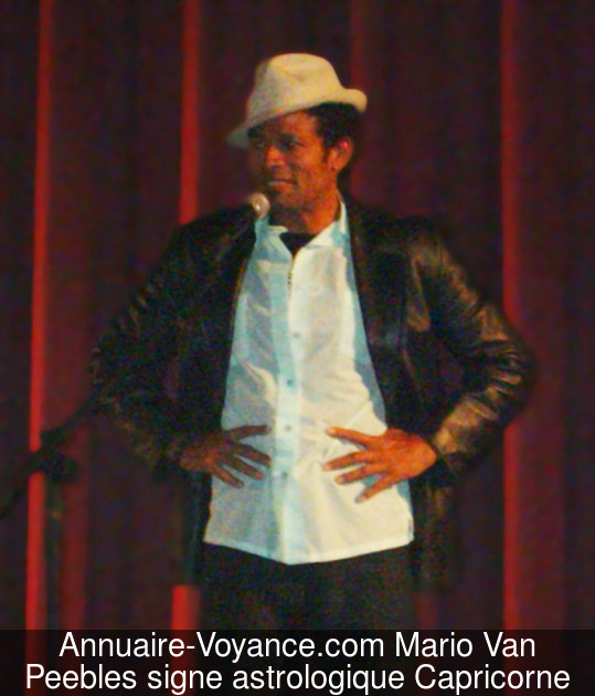 Mario Van Peebles Capricorne