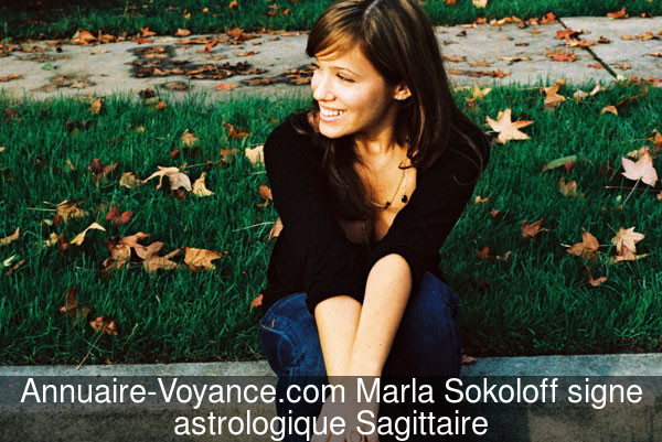 Marla Sokoloff Sagittaire