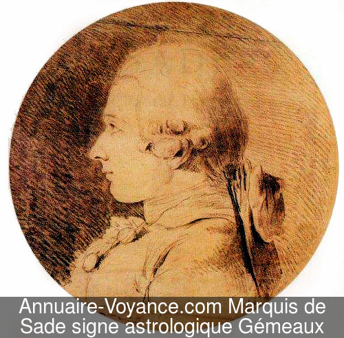 Marquis de Sade Gémeaux