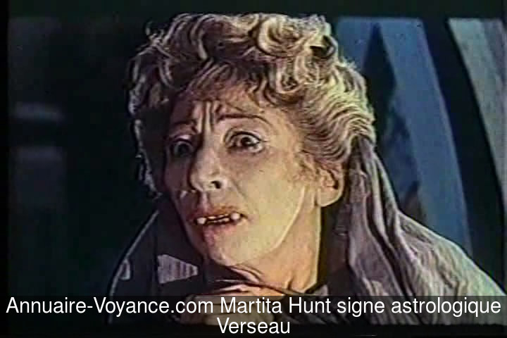 Martita Hunt Verseau