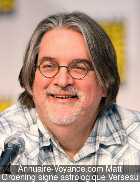 Matt Groening Verseau