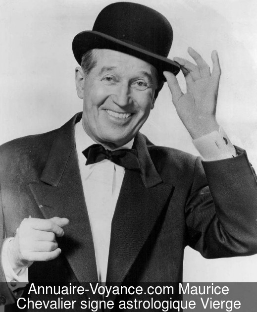 Maurice Chevalier Vierge