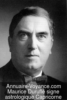 Maurice Duruflé Capricorne