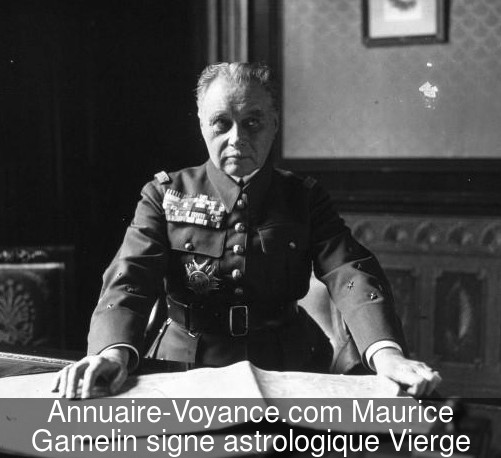 Maurice Gamelin Vierge