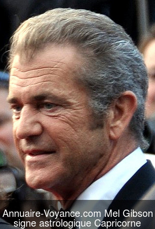 Mel Gibson Capricorne