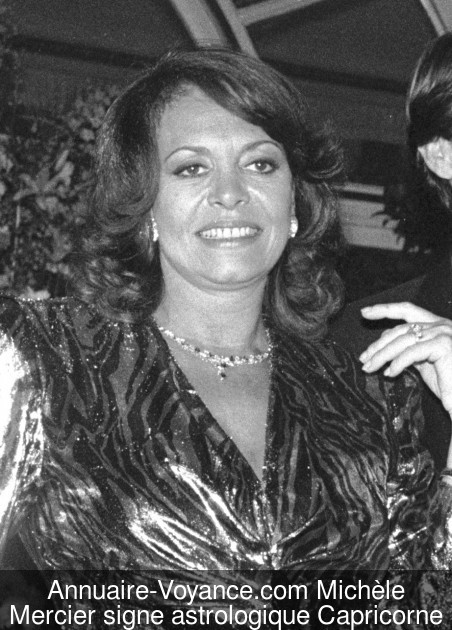 Michèle Mercier Capricorne