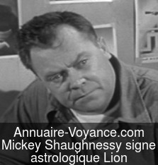 Mickey Shaughnessy Lion