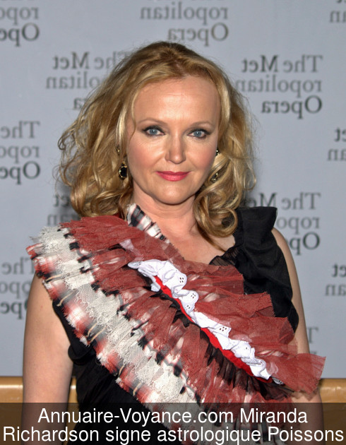 Miranda Richardson Poissons