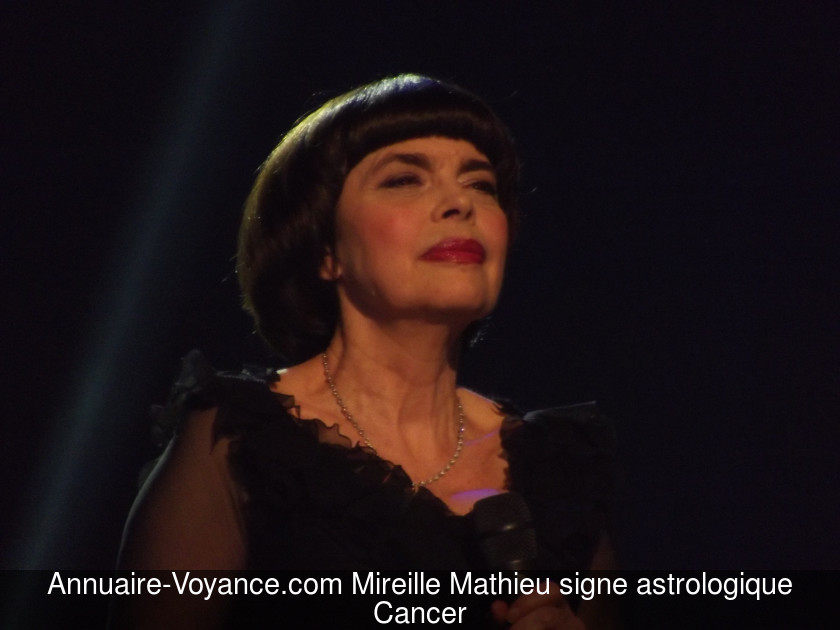 Mireille Mathieu Cancer