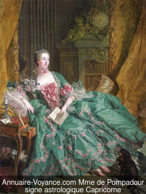 Mme de Pompadour Capricorne