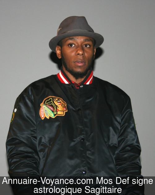 Mos Def Sagittaire