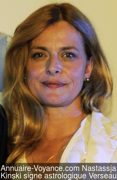 Nastassja Kinski Verseau