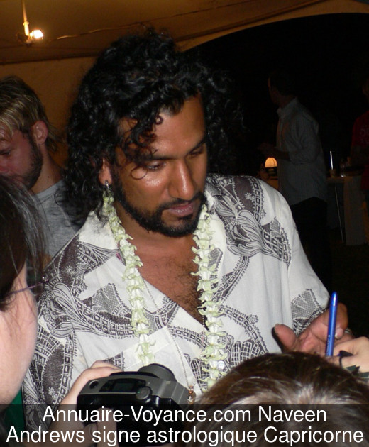 Naveen Andrews Capricorne