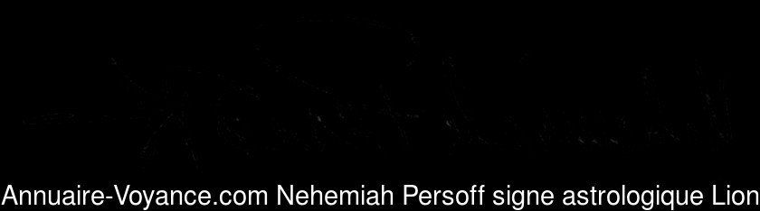 Nehemiah Persoff Lion