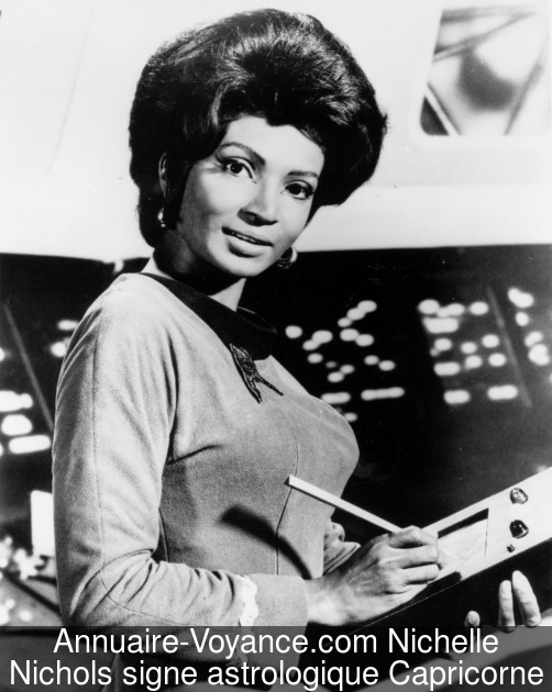 Nichelle Nichols Capricorne